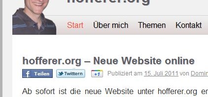hofferer.org – Neue Website online